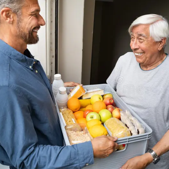 Portrait Einkaufshilfe